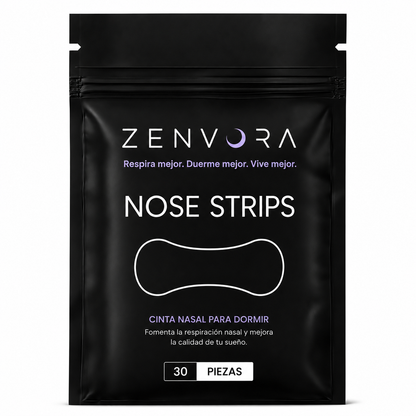 Tiras Nasales Anti-Ronquidos Zenvora — Sueño Profundo & Respiración Libre